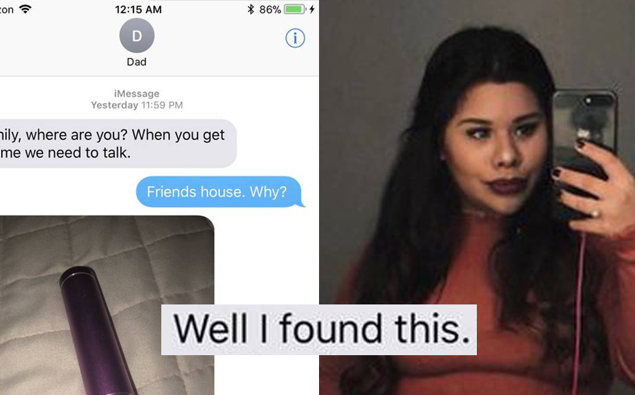 Teen Shares Unbelievably Embarrassing Texts From Her Confused Father