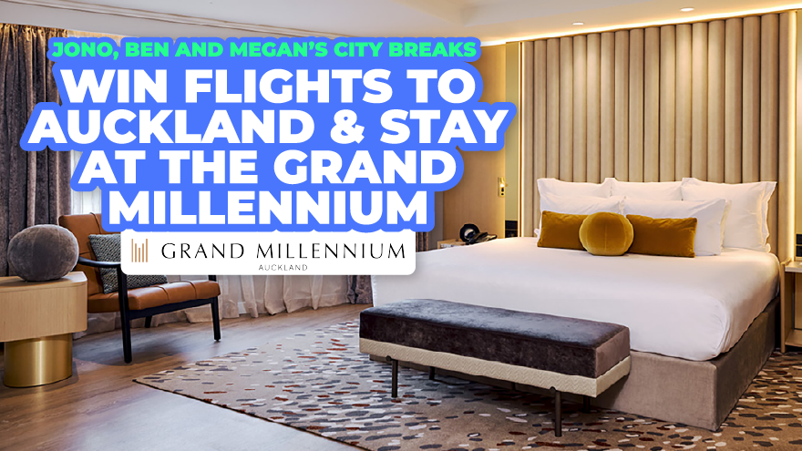 Jono, Ben and Megan's City Breaks with Grand Millennium Auckland