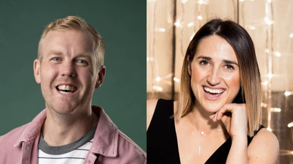 TVNZ Breakfast presenter Matty McLean and Polly Harding are joining The Hits in 2024. Photo / Michael Craig