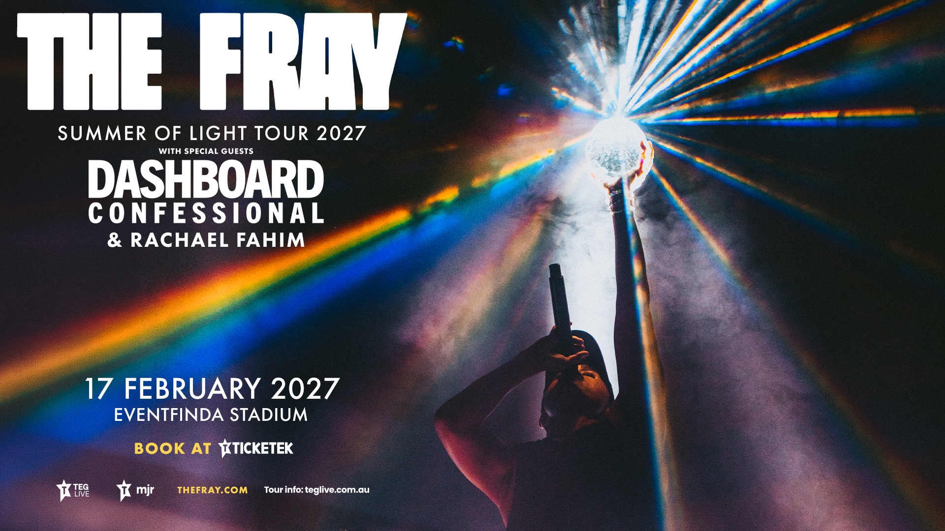 The Fray Summer of Light Tour live in New Zealand 2027