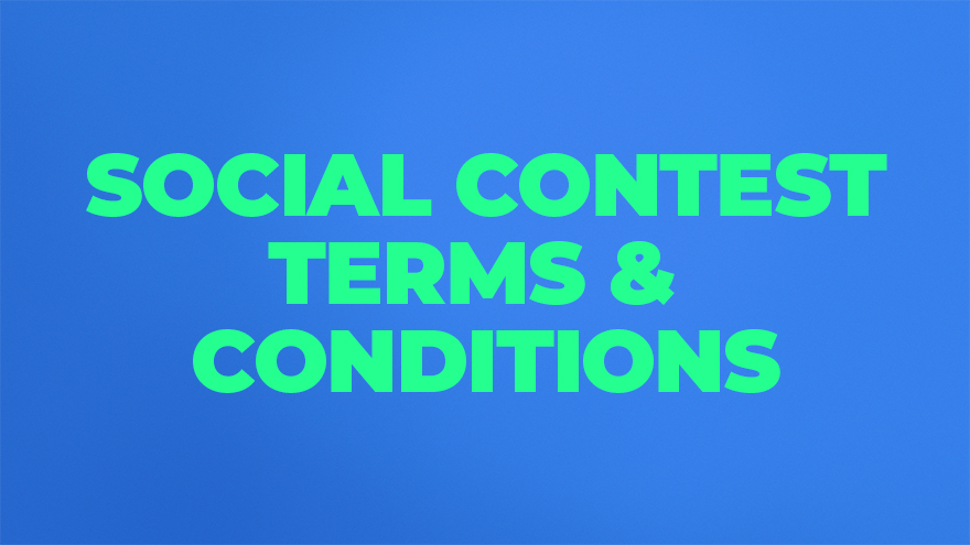 Social Contest Terms & Conditions