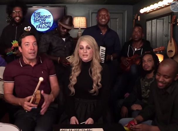 Meghan Trainor, Jimmy Fallon and The Roots perform All About That Bass