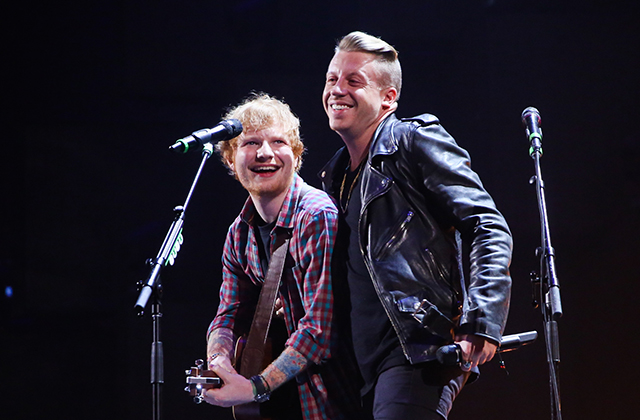 Watch: Ed Sheeran & Macklemore sing 'Same Love' live