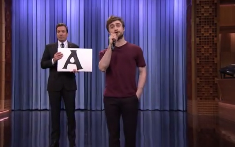 Daniel Radcliffe Shows Off Amazing Rap Skills