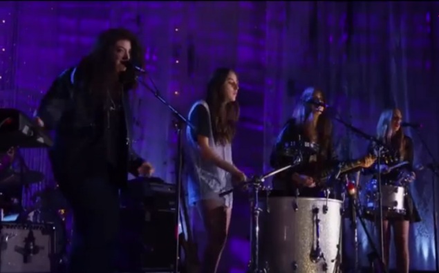 Lorde & Haim - 'Are You Strong Enough to be my Man?'