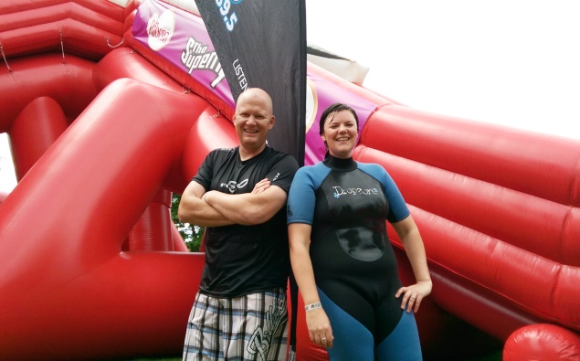 VIDEO: Martin & Sarah ride the 'Superfly'