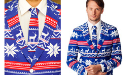 The Ugly Christmas Sweater Suit Is Here