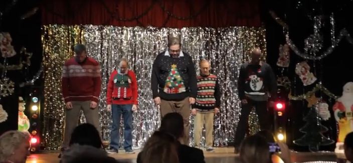 Dads Pull Out Surprise Dubstep Dance For Christmas