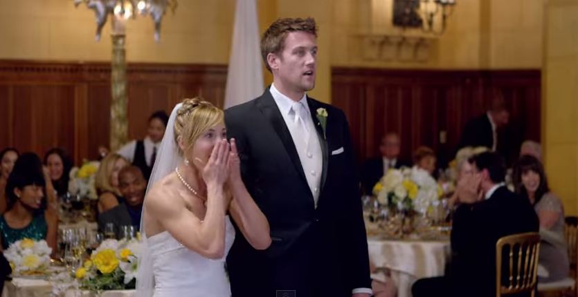 Maroon 5 crash weddings for new video