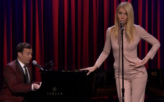 Jimmy Fallon & Gwyneth Paltrow Sing Broadway Versions of Drake, Nicki Minaj and Big Sean