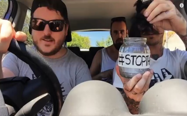 Stop the Knot! Guys go on a mission to cut other guys ponytails off!