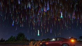 Star Trails in Singapore Sky