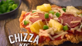 KFC announce "The Chizza”... The chicken crusted pizza!