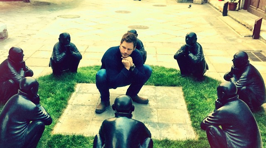 Chris Pratt Tours The World With His Lego Lookalike