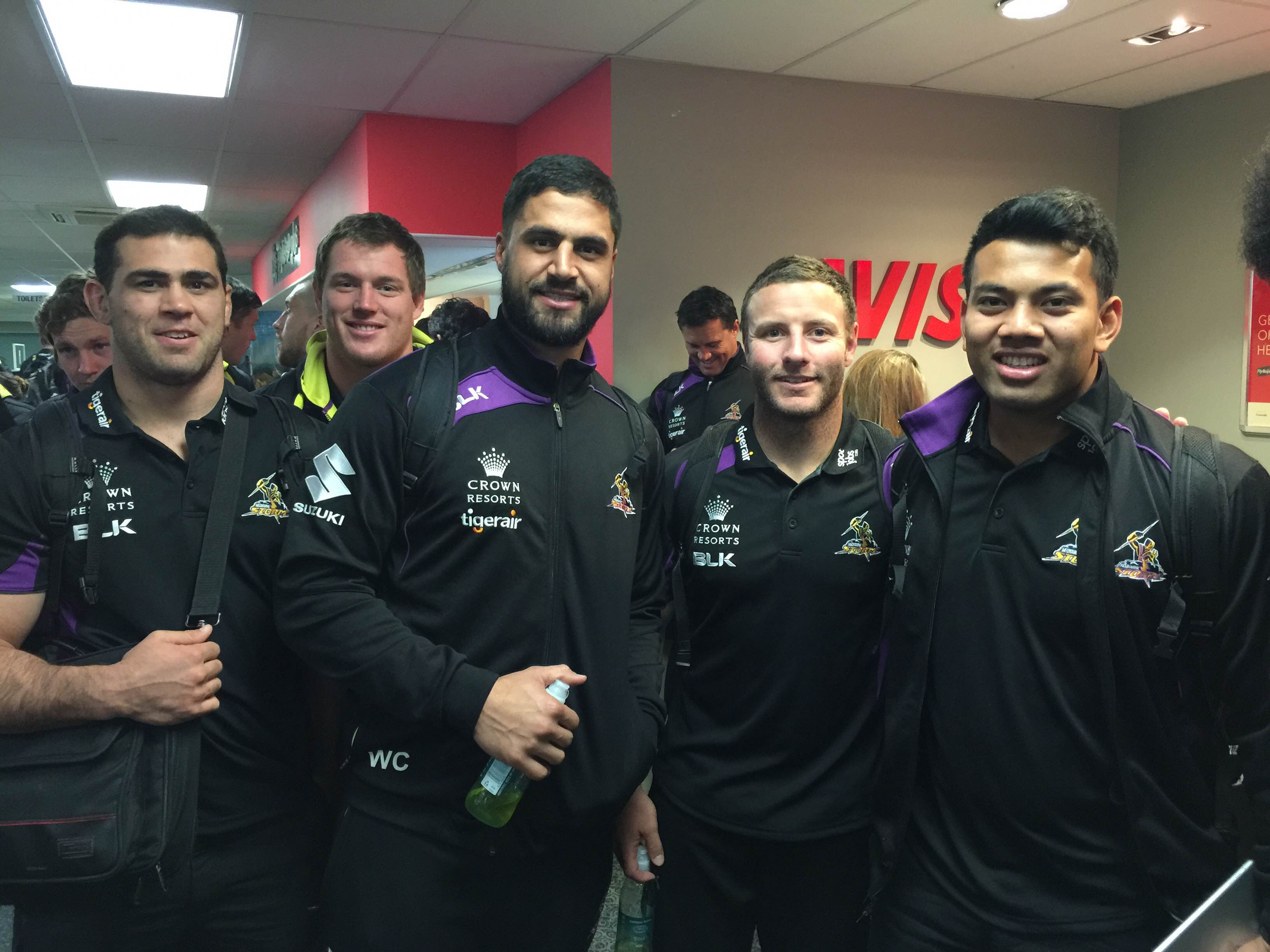 Melbourne Storm Touch Down In Hawke's Bay