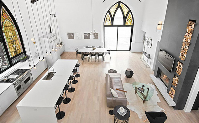 This House Inside A Church Is Beautiful
