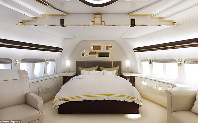 A Billionaire Spent $627 Million Redecorating A Boeing 747 And It's Insane