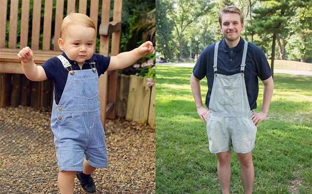 This Guy Dressed Like Prince George For A Week And It Was Brilliant!