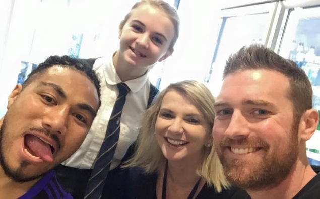 Ma'a Nonu Chats While The All Blacks Were In The Bay!