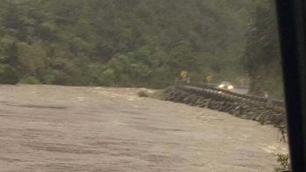 The Karangahake Gorge this afternoon. Photo/Diane Drinkwater