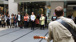Jamie Lawson's Busking For Cure Kids