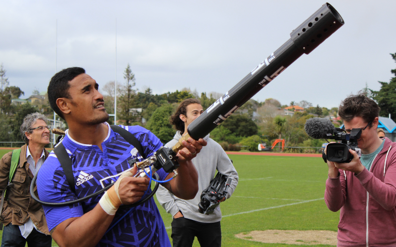 The All Blacks' Final NZ Training Session Before The RWC