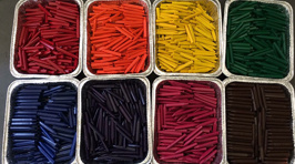 Inventive Father Finds An Amazing Way To Reuse Unwanted Crayons