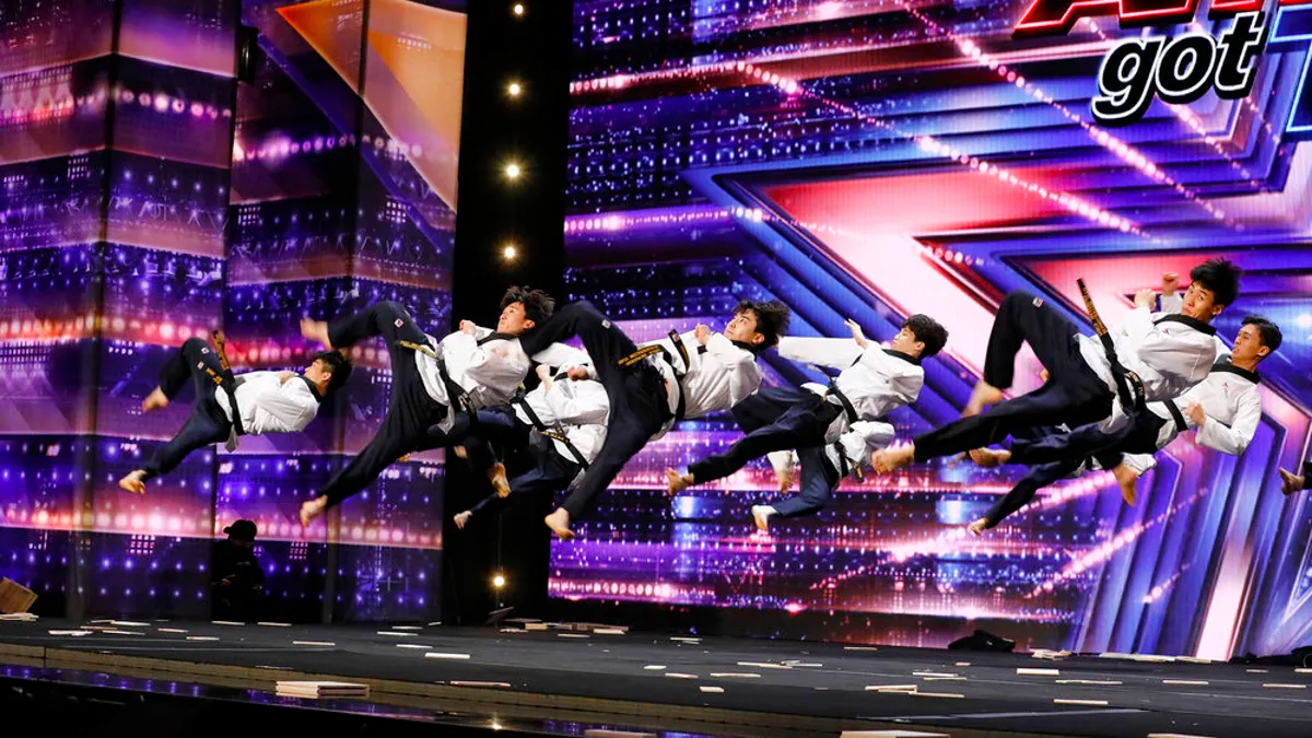 Team surprises 'America's Got Talent' with jaw-dropping stunt performance
