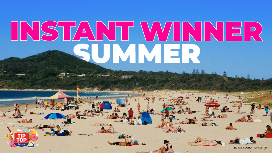 The Hits Instant Winner Summer with Tip Top Supersoft