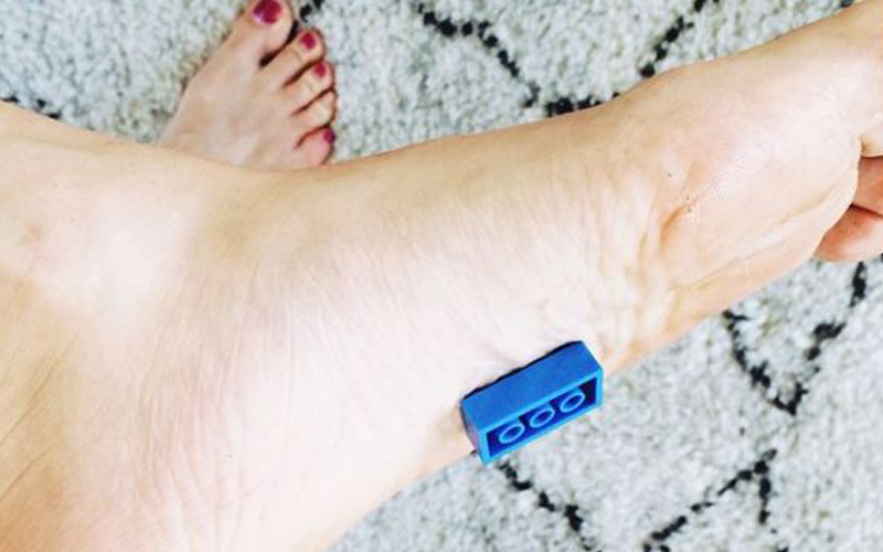 New LEGO Slippers Will Spare Parents The Unique Pain They Know All Too Well