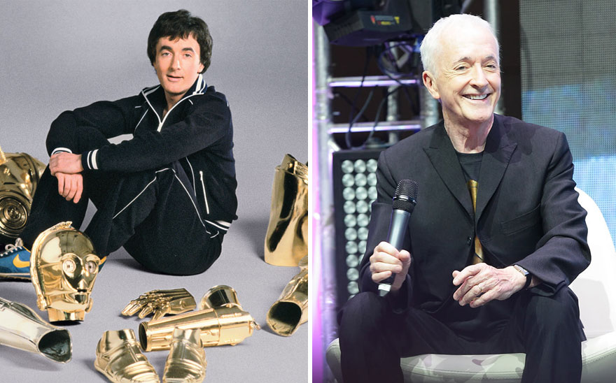 #4 Anthony Daniels As С-3Рo, 1977 And 2015