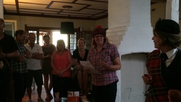 Sarah's Burns Supper Video Highlights