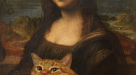 Russian Artist Transforms Famous Paintings With Her Cat