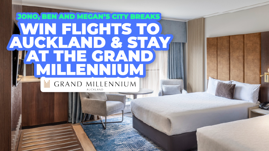 Jono, Ben and Megan's City Breaks with Grand Millennium Auckland
