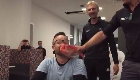 Watch: Eric Murray and Hamish Bond Slap The S*** Out of Flynny With a Fish