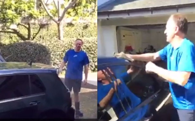 Max Key With Jon Key Max Key Films John Key Washing The Car and It's Funnier Than You'd Expect