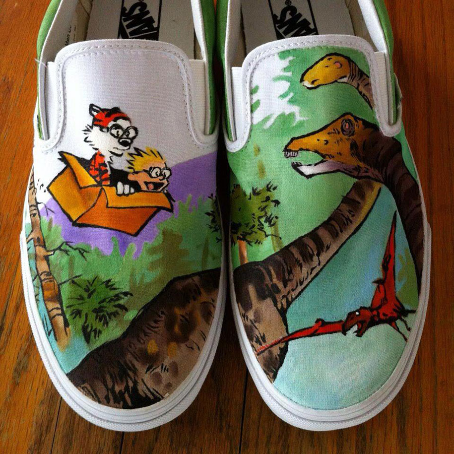 Look at These Incredibly Beautiful Hand Painted Shoes