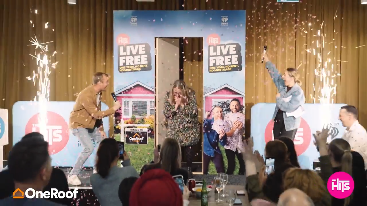 Watch the amazing moment Shona from Christchurch won her mortgage paid for a whole year