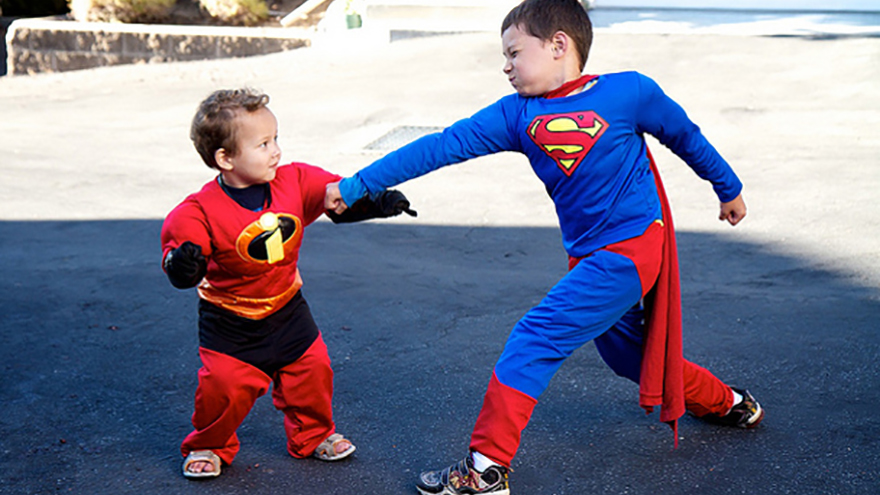 The shocking negative effects of superheroes on children