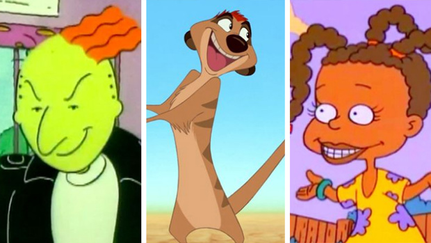 Can you name all of these 90s cartoon characters?