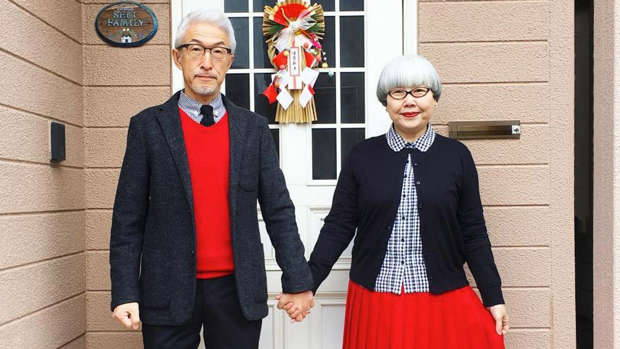 Adorable couple wear matching outfits EVERY day