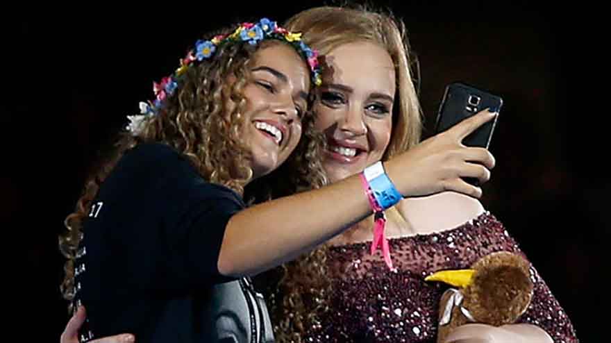 Teegan gave Blair on The Hits Waikato A Call