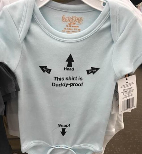 Fathers Blast Daddy Proof Baby Clothes