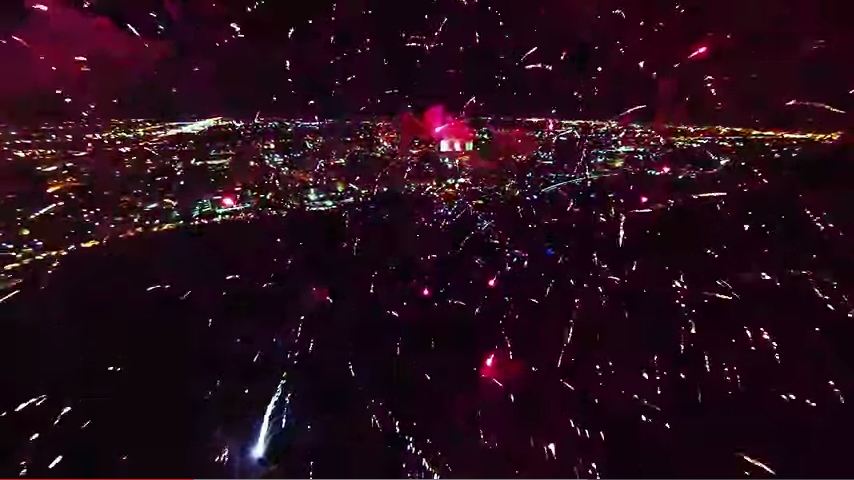 Fireworks Show From A New Perspective