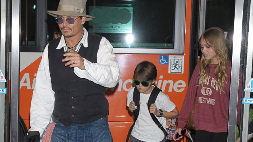 Johnny Depp's daughter is all grown up and looks just like her father!