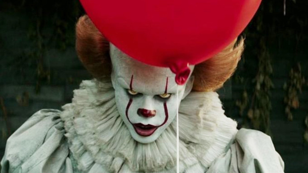The scary clown from 'It' may haunt your nightmares, but watching the freaky flick may also be good for your health. Photo / Supplied