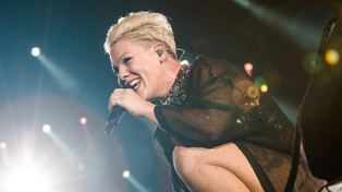 P!NK is performing live in Dunedin and Auckland. Photo / Getty