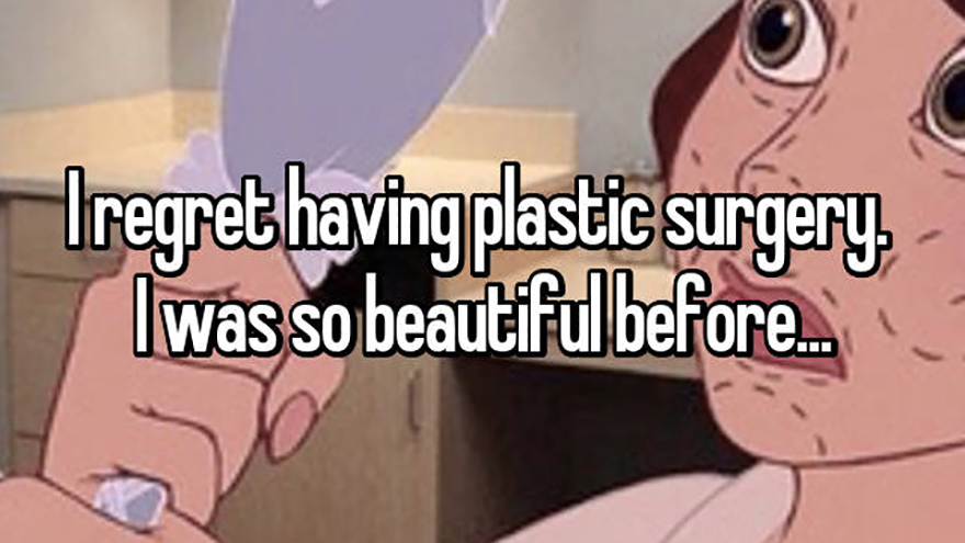 People reveal their biggest plastic surgery regrets