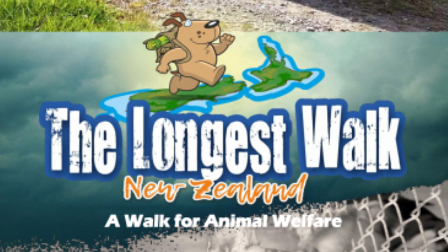 ROTORUA: This Guy Is Walking The Length Of NZ!