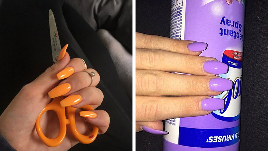 This bizarre nail trend is taking over the internet